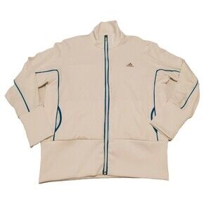 Vintage Adidas Supernova Clima365 Womens Track Jacket White Sz L